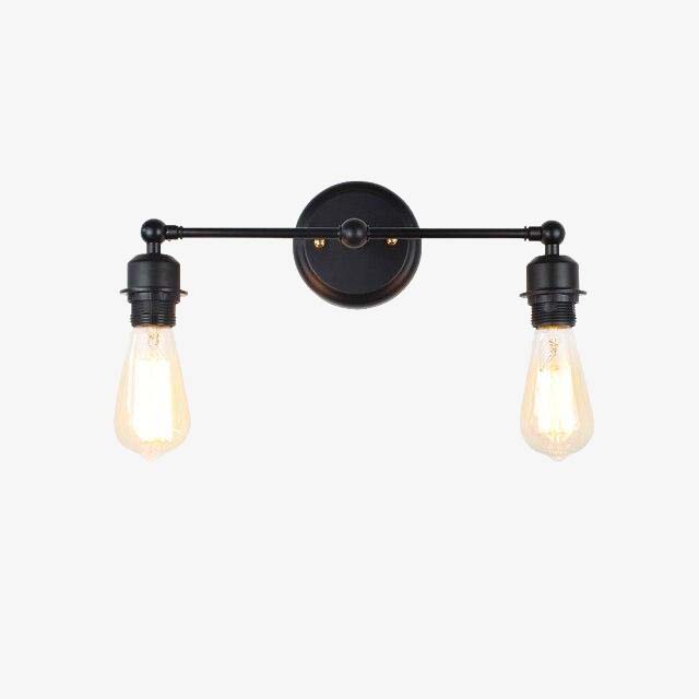 Applique murale LED double bras Flaming Vintage | Marco Lucetti