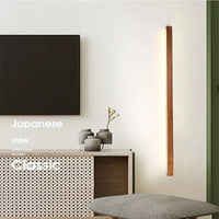 Applique murale LED double couleur en bois de noyer - Luxe illuminé | Marco Lucetti