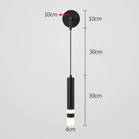 Applique murale LED Double Head nordique - Réglable | Marco Lucetti B noir / Blanc froid (5 500-7 000 K).