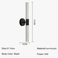 Applique murale LED Double Tête Moderne Pour Décoration Intérieure | Marco Lucetti