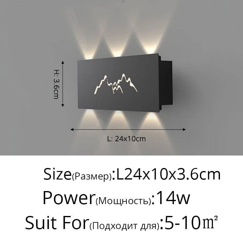 Applique Murale LED Double Tête Nordique pour Hôtel | Marco Lucetti