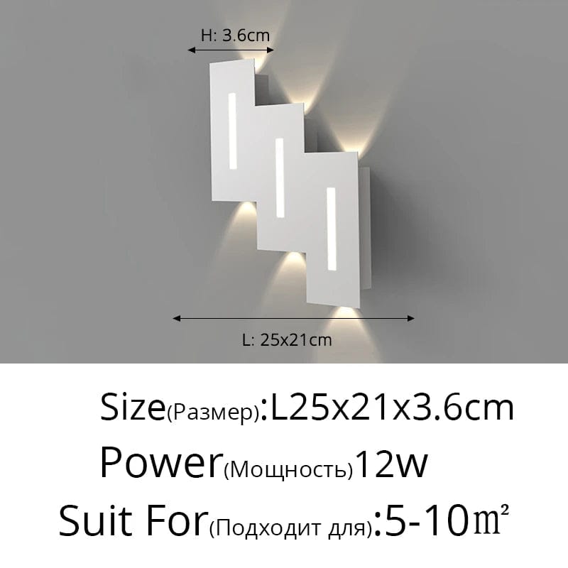 Applique Murale LED Double Tête Nordique pour Hôtel | Marco Lucetti