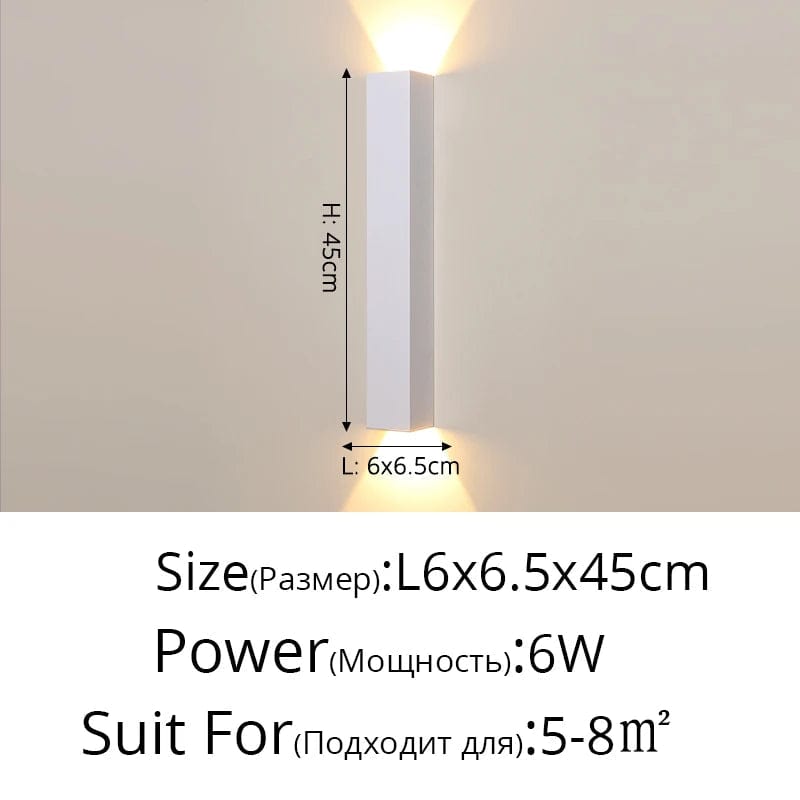 Applique Murale LED Double Tête Style Nordique Moderne | Marco Lucetti