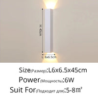 Applique Murale LED Double Tête Style Nordique Moderne | Marco Lucetti