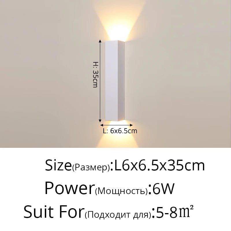 Applique Murale LED Double Tête Style Nordique Moderne | Marco Lucetti