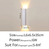 Applique Murale LED Double Tête Style Nordique Moderne | Marco Lucetti