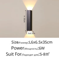 Applique Murale LED Double Tête Style Nordique Moderne | Marco Lucetti