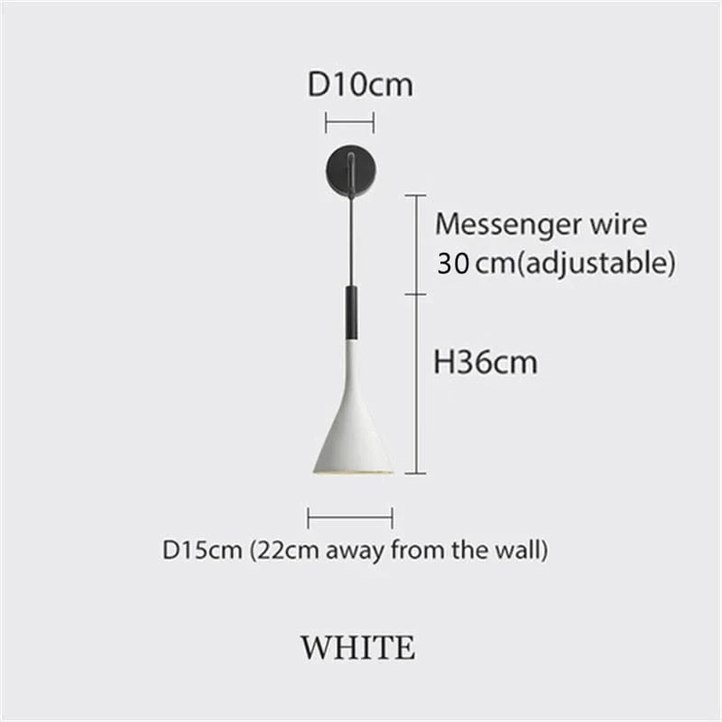 Applique murale LED E27 Nordic Glow | Marco Lucetti Blanc / Blanc chaud (2700-3500K)