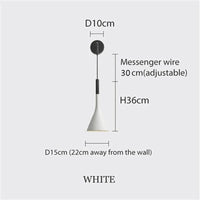 Applique murale LED E27 Nordic Glow | Marco Lucetti Blanc / Blanc chaud (2700-3500K)