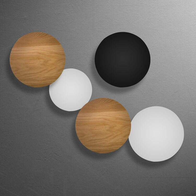 Applique murale LED Eclipse | Marco Lucetti Bois - 20cm