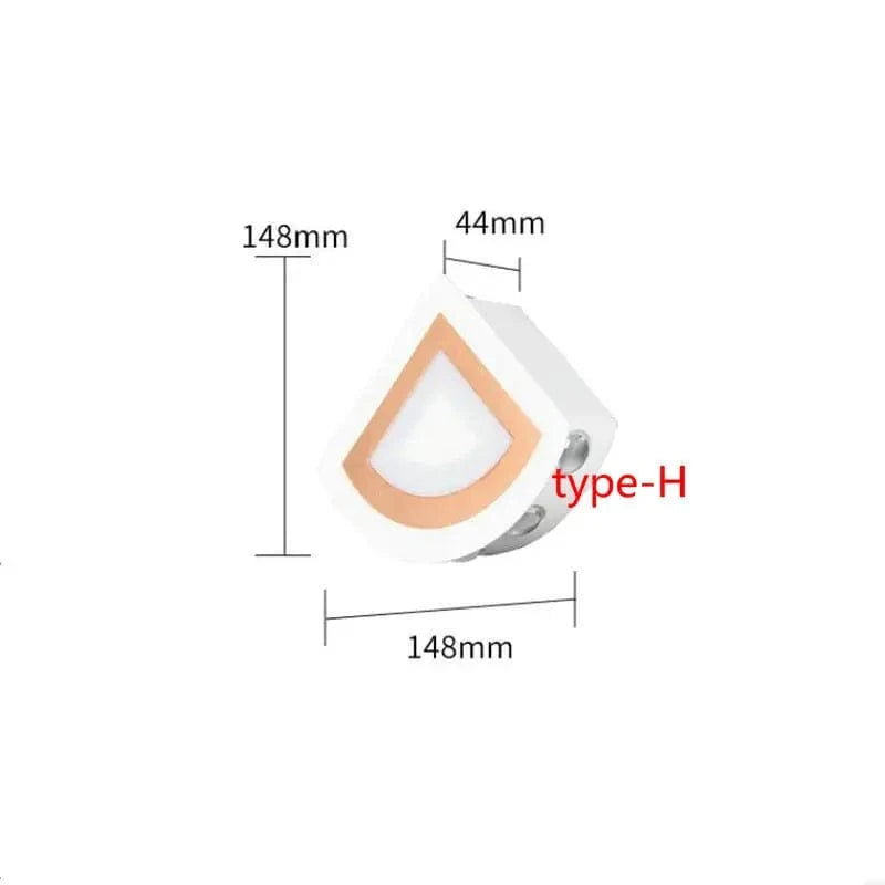 Applique murale LED élégante pour chambre et salon | Marco Lucetti 6000K / Vert / AC85-265V