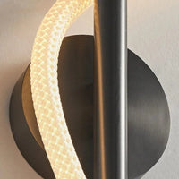 Applique murale LED en acier inoxydable avec tube acrylique 3000K - Gamme Lumina | Marco Lucetti