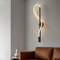 Applique murale LED en acier inoxydable avec tube acrylique 3000K - Gamme Lumina | Marco Lucetti