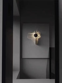 Applique murale LED en acier inoxydable - Inspiration science-fiction | Marco Lucetti