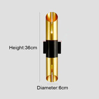 Applique murale LED en aluminium au design contemporain | Marco Lucetti Blanc chaud (2700-3500K)