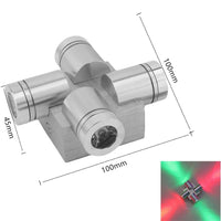 Applique murale LED en aluminium avec 4 spots - Éclairage moderne | Marco Lucetti