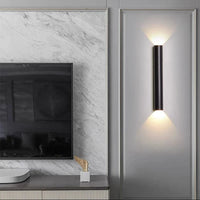 Applique murale LED en aluminium haut et bas AU40 | Marco Lucetti