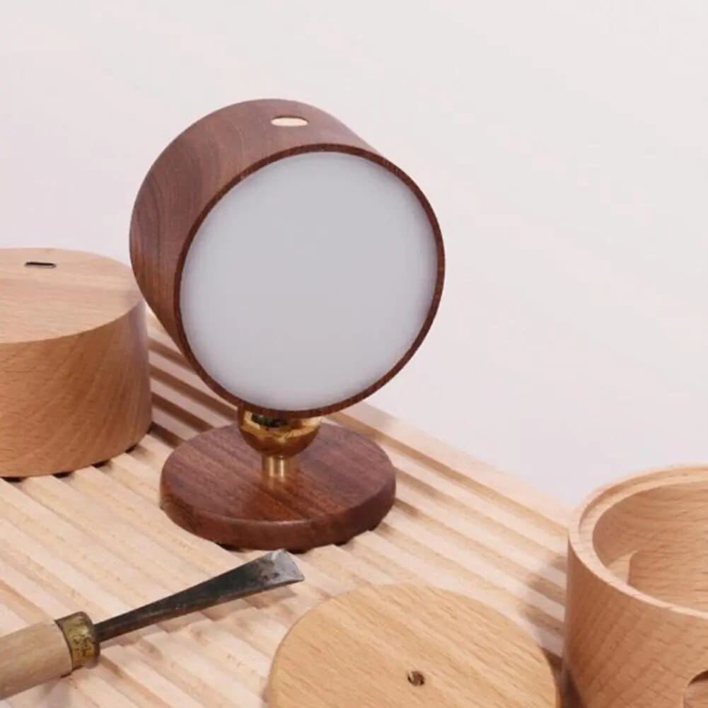 Applique murale LED en bois ajustable | Marco Lucetti