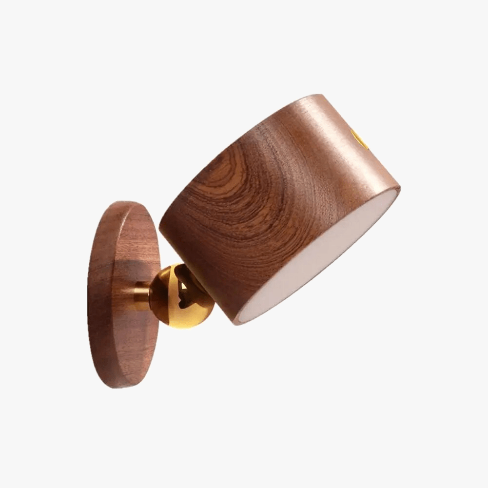 Applique murale LED en bois ajustable | Marco Lucetti