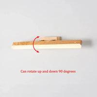 Applique murale LED en bois au design nordique moderne pour intérieur - Collection NordikLight | Marco Lucetti