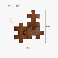 Applique murale LED en bois au design scandinave | Marco Lucetti