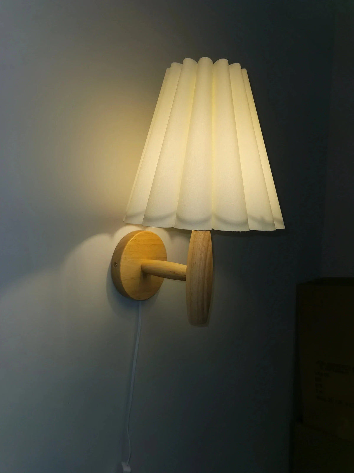 Applique murale LED en bois avec interrupteur - Éclairage de qualité supérieure | Marco Lucetti