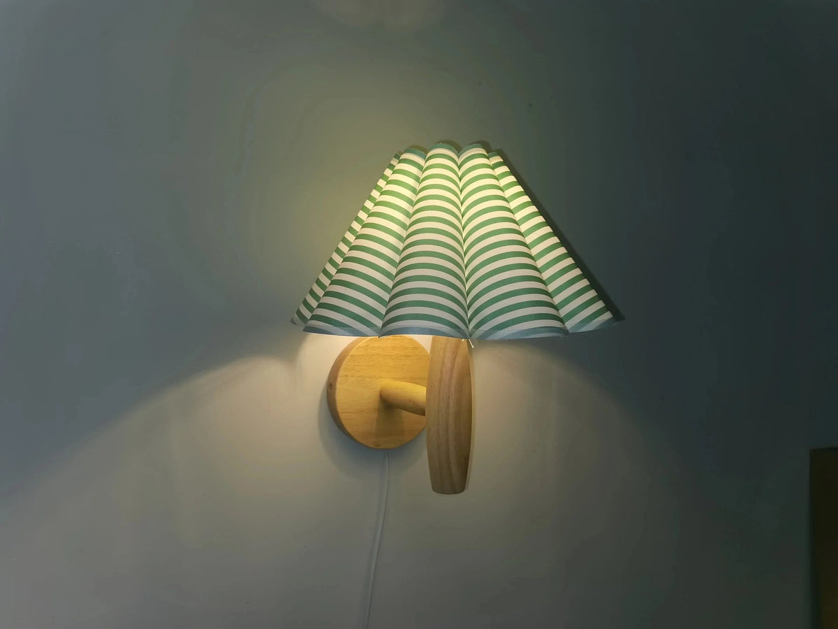 Applique murale LED en bois avec interrupteur - Éclairage de qualité supérieure | Marco Lucetti