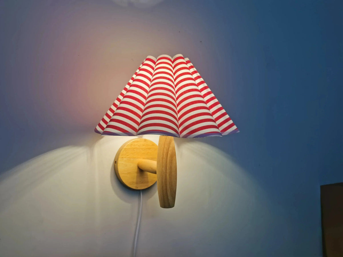 Applique murale LED en bois avec interrupteur - Éclairage de qualité supérieure | Marco Lucetti