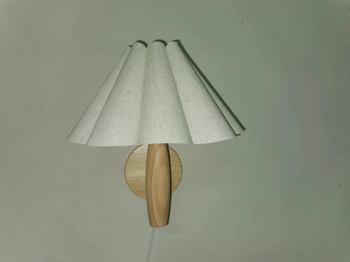 Applique murale LED en bois avec interrupteur - Éclairage de qualité supérieure | Marco Lucetti D / Sans prise