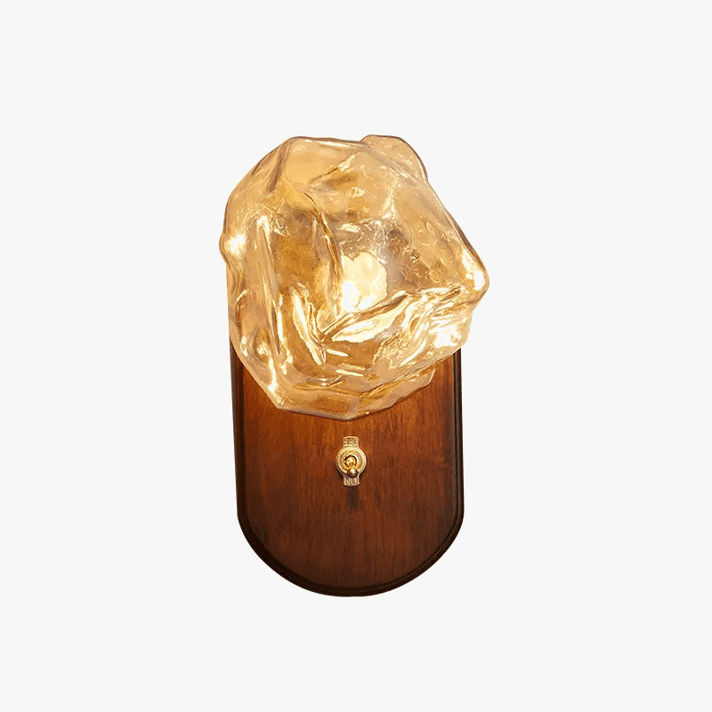 Applique murale LED en bois avec interrupteur - Édition Nouveau Style | Marco Lucetti