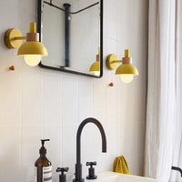 Applique murale LED en bois colorée - Style scandinave | Marco Lucetti