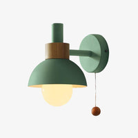 Applique murale LED en bois colorée - Style scandinave | Marco Lucetti