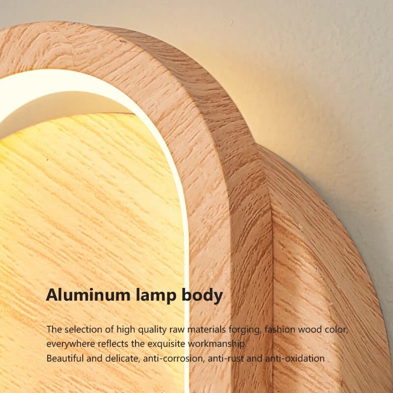 Applique murale LED en bois contemporain | Marco Lucetti