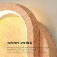 Applique murale LED en bois contemporain | Marco Lucetti