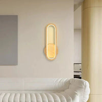 Applique murale LED en bois contemporain | Marco Lucetti