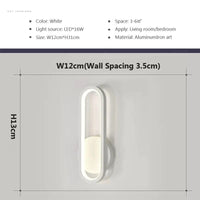 Applique murale LED en bois contemporain | Marco Lucetti Blanc / Lumière blanche