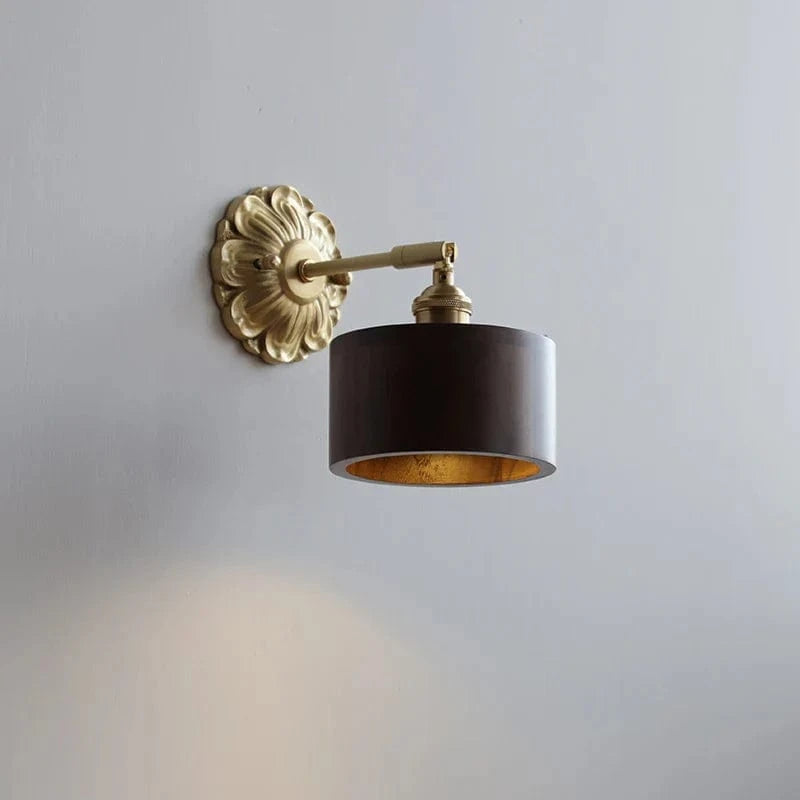 Applique murale LED en bois de noyer iwhd - Style nordique décoratif | Marco Lucetti