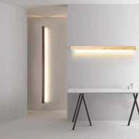 Applique murale LED en bois - Design Longue Bande | Marco Lucetti