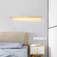 Applique murale LED en bois - Design Longue Bande | Marco Lucetti