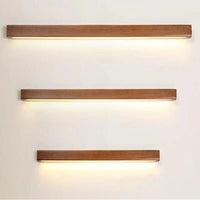 Applique murale LED en bois - Design Longue Bande | Marco Lucetti