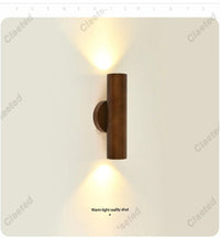 Applique murale LED en bois massif de Style nordique - Luminia Wood | Marco Lucetti
