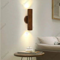 Applique murale LED en bois massif de Style nordique - Luminia Wood | Marco Lucetti