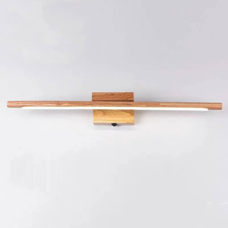 Applique murale LED en bois massif et interrupteur moderne | Marco Lucetti