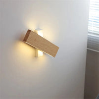 Applique Murale LED en Bois Moderne Décorative d'Intérieur | Marco Lucetti
