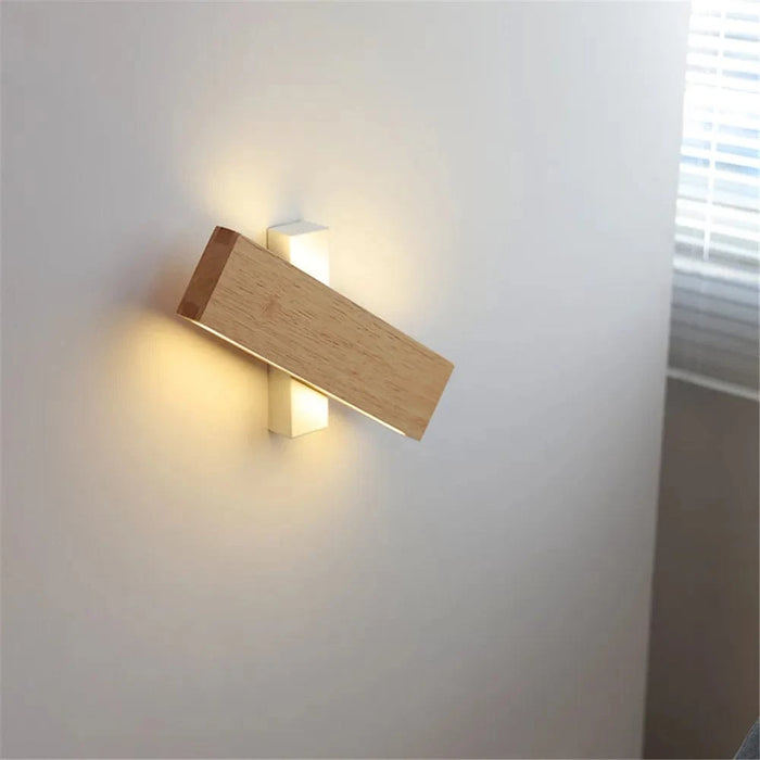 Applique Murale LED en Bois Moderne Décorative d'Intérieur | Marco Lucetti