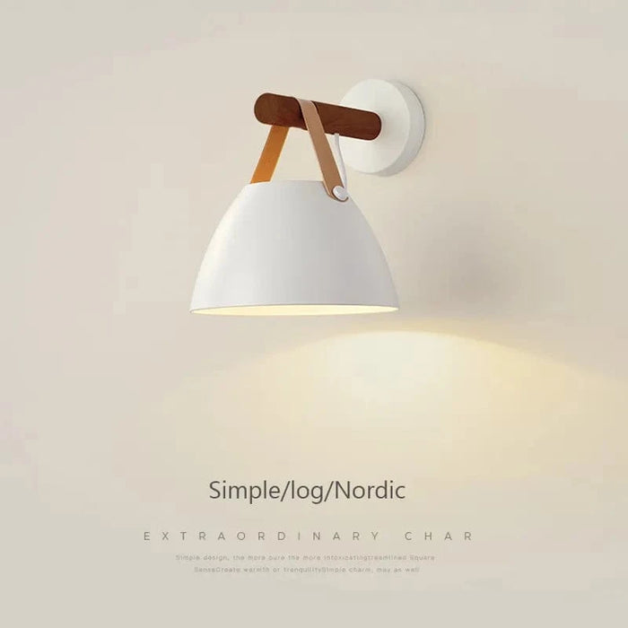 Applique murale Led en bois Nordique. | Marco Lucetti