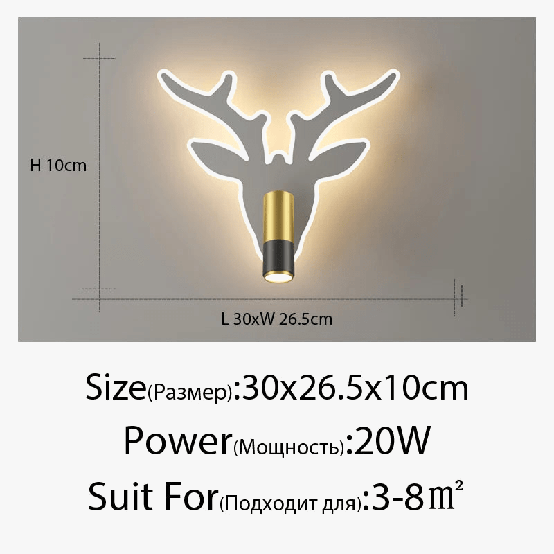 Applique murale LED en bois pour un éclairage intérieur moderne | Marco Lucetti