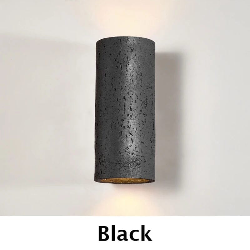 Applique murale LED en ciment au style nostalgique pour une décoration rétro Wabi Sabi. | Marco Lucetti