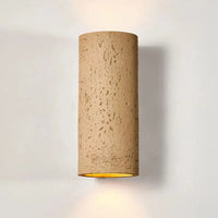Applique murale LED en ciment au style nostalgique pour une décoration rétro Wabi Sabi. | Marco Lucetti