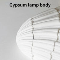 Applique murale LED en coquille de gypse - Design moderne et créatif | Marco Lucetti